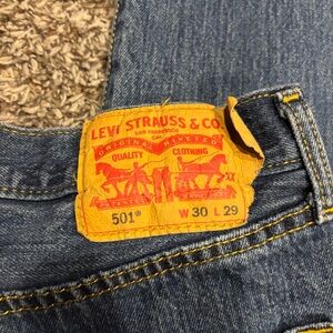 Men’s Levi's 501 Regular Straight Jeans